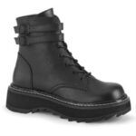 Demonia Black Vegan Leather Lilith-152 - Image 6