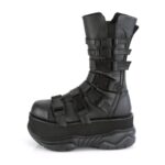 Demonia Black Vegan Leather Neptune-210 - Image 4