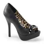 Demonia Black Vegan Leather-Patent Pixie-15 - Image 6