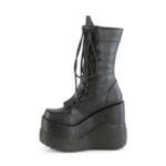 Demonia Black Vegan Leather-Patent Void-118 - Image 4