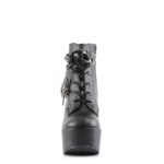 Demonia Black Vegan Leather Poison-101 - Image 3