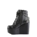 Demonia Black Vegan Leather Poison-101 - Image 4