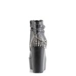 Demonia Black Vegan Leather Poison-101 - Image 5