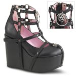 Demonia Black Vegan Leather Poison-25-1 - Image 2