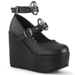 Demonia Black Vegan Leather Poison-99-1