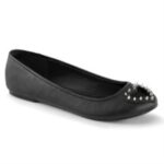 Demonia Black Vegan Leather-Pony Faux Fur Star-24 - Image 6