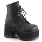 Demonia Black Vegan Leather Ranger-102 - Image 2