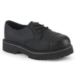 Demonia Black Vegan Leather Riot-03 - Image 6