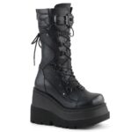 Demonia Black Vegan Leather Shaker-70