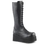 Demonia Black Vegan Leather Trashville-502
