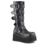 Demonia Black Vegan Leather Trashville-518 - Image 6