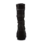 Demonia Black Vegan Suede Bear-202 - Image 5