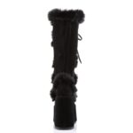 Demonia Black Vegan Suede Camel-311 - Image 5