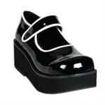 Demonia Black-White Patent Sprite-01 - Image 6