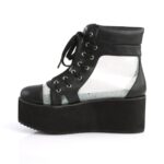 Demonia Clear Hologram T Faux Leather Grip-102 - Image 4
