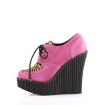 Demonia Hot Pink Vegan Suede-Animal Creeper-304 - Image 4