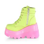 Demonia Lime Reflect Ivevegan Leather Shaker-52 - Image 4