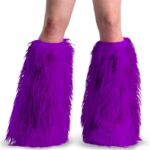 Demonia Purple Faux Fur Yeti-08 - Image 2