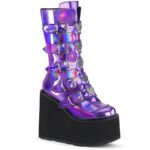 Demonia Purple Hologram Swing-230