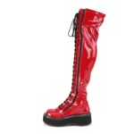 Demonia Red Patent Emily-375 - Image 4