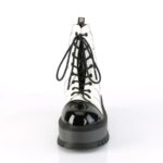 Demonia White Glow Vegan Leather Slacker-88 - Image 3