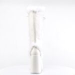 Demonia White Vegan Leather Camel-311 - Image 5