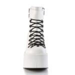 Demonia White Vegan Leather Kera-21 - Image 3