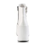 Demonia White Vegan Leather Kera-21 - Image 5