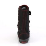 Deviant-207 Demonia Black Canvas-Red - Image 5