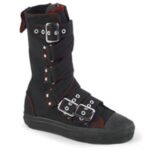 Deviant-207 Demonia Black Canvas-Red - Image 6