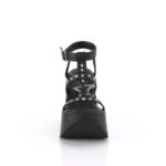 Dynamite-12 Demonia Black Vegan Leather - Image 3
