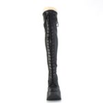 Dynamite-300-1 Black Str Vegan Leather Demonia - Image 3
