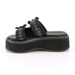 Emily-100 Demonia Black Vegan Leather - Image 4