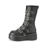Emily-330 Demonia Black Vegan Leather - Image 4