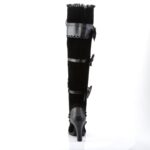 Glam-300 Demonia Black Vegan Leather-Velvet - Image 5