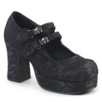 Gothika-09 Black Satin-Lace Demonia - Image 2