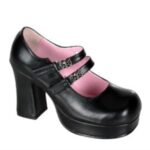 Gothika-09 Demonia Black Vegan Leather - Image 6