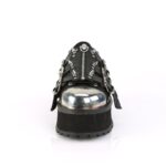 Gravedigger-03 Black Vegan Leather Demonia - Image 3