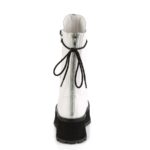 Gravedigger-14 Demonia White Vegan Leather - Image 5