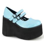 Kera-08 Demonia Baby Blue Vegan Leather