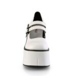 Kera-08 White Vegan Leather Demonia - Image 3
