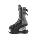 Kera-108 Demonia Black Vegan Leather - Image 4