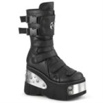 Kera-108 Demonia Black Vegan Leather - Image 6
