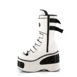 Kera-108 White Vegan Leather Demonia - Image 4