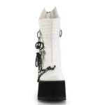 Kera-130 White Vegan Leather Demonia - Image 3