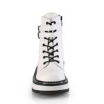 Lilith-152 Demonia White Vegan Leather - Image 3