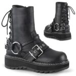 Lilith-210 Black Vegan Leather Demonia