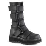 Lilith-211 Demonia Black Vegan Leather - Image 2