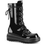 Lilith-270 Black Patent Demonia - Image 6