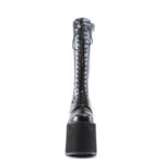 Mega-602 Demonia Black Faux Leather - Image 3